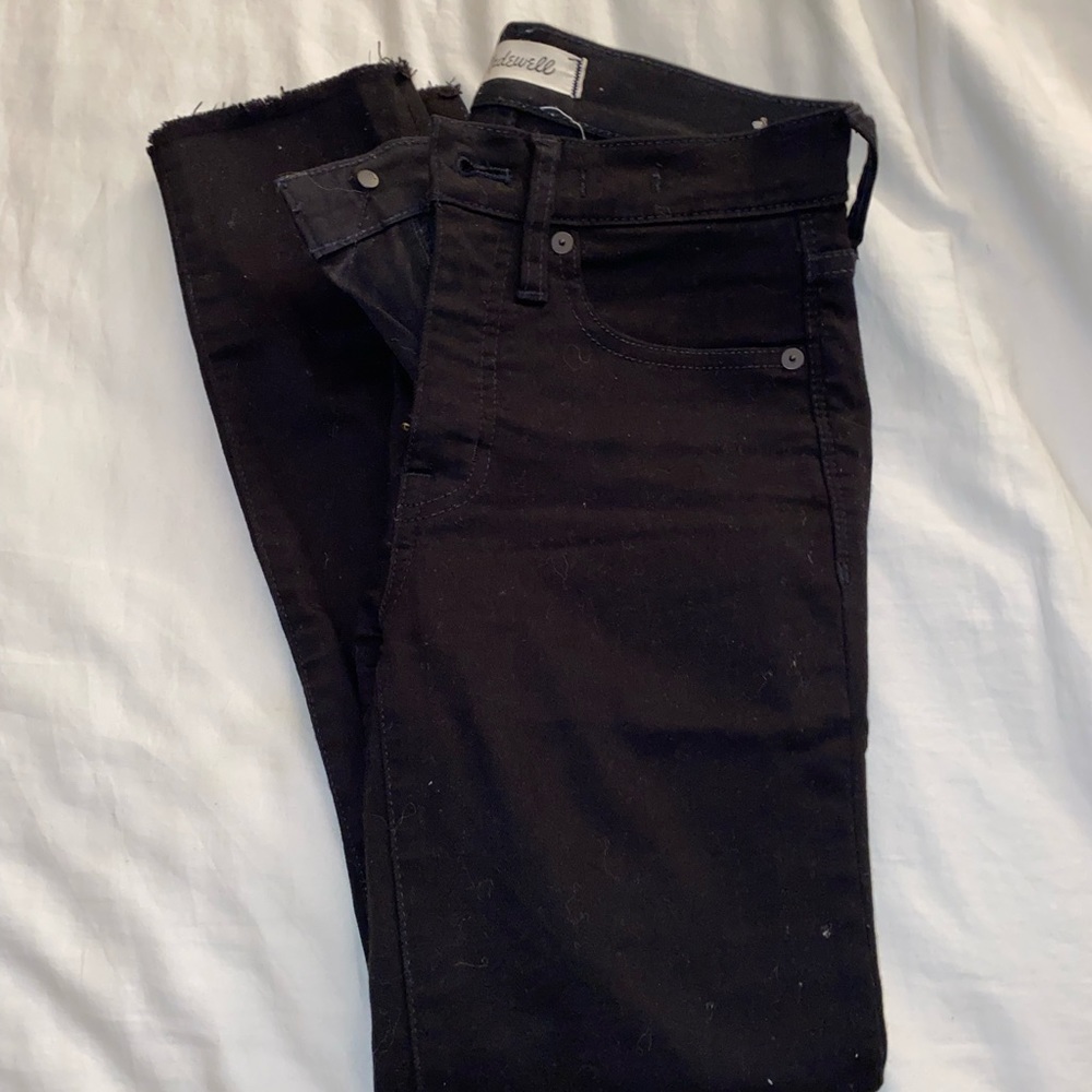 Madewell High Rise skinny Crop Jeans